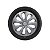 Calota Velox Prata Aro 14 Universal - Imagem 1