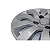 Kit 4 Calota Street Aro 14 Universal Fiesta Spin Cobalt Cruze Onix - Imagem 3