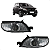 Par Pisca Seta Retrovisor Sandero Logan Versa 2015 2016 2017 - Imagem 1