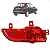 Lanterna Parachoque Traseiro Peugeot 207 Hatch Neblina 2008 Até 2015 - Imagem 5