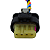 Plug Chicote Injeção Eletrônica Volkswagen/audi 4 Vias - Imagem 1