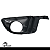 Grade Moldura Farol Milha Siena EL Strada Palio Weekend Trekking 2013 14 15 16 17 2018 Preto - Imagem 4