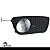 Moldura Tampa Milha Palio 2004 2005 2006 2007 2008 2009 Com Furo Cinza Aro Cromado - Imagem 2