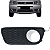 Moldura Tampa Milha Palio 2004 2005 2006 2007 2008 2009 Com Furo Cinza Aro Cromado - Imagem 6