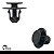 Kit 100 Grampos Presilhas Moldura Paralama Spoiler Friso Universal Carro - Imagem 2