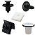 Kit 22 Grampos Parabarro Dianteiro Frontier 2002 03 04 05 06 2007 - Imagem 1
