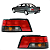 Par Lanterna Traseira Peugeot 405 1994 1995 1996 1997 1998 1999 2000 - Imagem 1