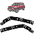 Par Suporte Guia Parachoque Traseiro Renegade 2015 16 17 18 A 2023 - Imagem 1