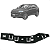 Suporte Guia Parachoque Jeep Compass 2016 17 18 19 2020 A 2023 Dianteiro - Imagem 1