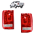 Par Lanterna Traseira Amarok 2010 2011 2012 2013 2014 Bicolor - Imagem 1