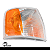 Lanterna Dianteira S10 Blazer 1995 1996 1997 1998 1999 2000 Âmbar - Imagem 4