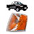 Lanterna Dianteira S10 Blazer 1995 1996 1997 1998 1999 2000 Âmbar - Imagem 6