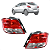 Par Lanterna Traseira Onix 2013 A 2016 Onix Joy 2013 14 A 2019 - Imagem 1