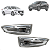 Par Pisca Seta Paralama Onix Sedan Plus Hatch Tracker 2020 2021 2022 2023 - Imagem 1