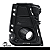 Moldura Farol Milha Hb20 2023 2024 Preta Com Furo - Imagem 2