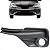 Grade Moldura Farol Milha Etios Hatch/Sedan 2017 2018 2019 2020 Com Furo - Imagem 6