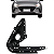 Grade Parachoque Hb20 Hatch Sedan 2021 2022 Preta Com Furo - Imagem 1