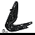Par Grade Parachoque Hb20 Hatch Sedan 2021 2022 Preta Com Furo - Imagem 4