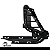 Grade Parachoque Hb20 Hatch Sedan 2021 2022 Preta Sem Furo - Imagem 2