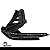 Par Grade Parachoque Hb20 Hatch Sedan 2021 2022 Preta Sem Furo - Imagem 4