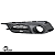 Moldura Grade Farol Milha Civic G10  2017 2018 2019 2020 Preta Com furo - Imagem 7