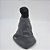 Coifa Câmbio Manopla Clio 2000 01 02 03 04 05 06 07 08 09 10 a 2016 Cinza C/Base - Imagem 3