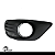 Moldura Farol De Milha Focus 2008 2009 2010 2011 2012 2013 Com Furo Aro Cromado - Imagem 3