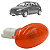 Pisca Lanterna Lateral Seta Paralama Peugeot 206 Citroen C3 Ambar - Imagem 7