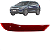 Lanterna Refletora Parachoque Traseiro Tracker 2021 2022 2023 - Imagem 1