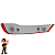 Lanterna Refletora Parachoque Traseiro Tracker 2021 2022 2023 - Imagem 10