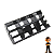 Kit 4 Saida Do Ar Grade Tela Gol Parati Saveiro Voyage 1981 82 83 84 85 86 1987 - Imagem 3