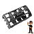 Kit 4 Saida Do Ar Grade Tela Gol Parati Saveiro Voyage 1981 82 83 84 85 86 1987 - Imagem 4