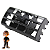 Kit 4 Saida Do Ar Grade Tela Gol Parati Saveiro Voyage 1981 82 83 84 85 86 1987 - Imagem 6