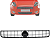 Grade Frontal Punto 2007 2008 2009 2010 2011 Dianteira Preta - Imagem 1