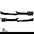 Grade Radiador Peugeot 206 1998 1999 2001 2002 2003 2004 2005 2006 2007 2008 2009 Preta C/ Moldura - Imagem 3