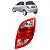 Lanterna Traseira Bicolor Ford Ka 2001 2002 2003 2004 2005 2006 2007 - Imagem 1
