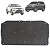 Forro Manta Capô L200 Triton Pajero Dakar 2007 2008 2009 2010 2011 2012 2013 2014 2015 + Presilhas - Imagem 1