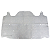 Manta Forro Do Capo Hillux SW4 1996 1997 1998 1999 2000 2001 2002 2003 2004 Presilhas - Imagem 2