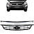 Grade Frontal + Friso Da Moldura Focus 2008 2009 2010 2011 2012 - Imagem 1