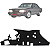 Manta Corta Fogo Parede Motor Opala Com Ar 1975 Até 1992 - Imagem 1