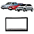 Moldura Painel 2 Din Multimidia Dvd Golf Polo Bora Fox Spacefox Fiesta Ecosport Japonês - Imagem 1