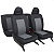 Jogo 4 Capas De Banco Para Carros Universal Tecido - Imagem 7