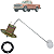 Medidor Combustivel Bóia Tanque Jeep/Pick-Up Rural 1972 73 74 A 1983 - Imagem 1
