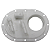 Tampa Flange Da Bomba Combustível Weekend Palio Siena 1999 2000 4Cil 8v - Imagem 1