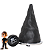 Kit Coifa Manopla Câmbio Preto Aro Cromado Saveiro Gol G3 1999 Até 2005 - Imagem 3