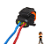 Conector Bico Injetor Caminhão Vw Ford Fiat Ducato Jumper Box Sensor Temperatura - Imagem 4