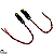 Chicote Farol De Milha Alto Falantes Vias 02 Fio 1.0mm Universal - Imagem 2