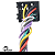 Chicote Macho Universal 16 Vias 12 Fios Plug Conector Radio Som Auto - Imagem 5