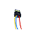 Chicote Conector Plug Retrovisor Chevrolet 3 Vias - Imagem 2
