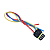 Chicote Conector Plug Retrovisor Chevrolet 3 Vias - Imagem 5